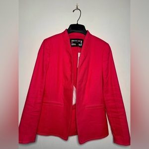 *NWT* J Crew Fuchsia Linen Blazer